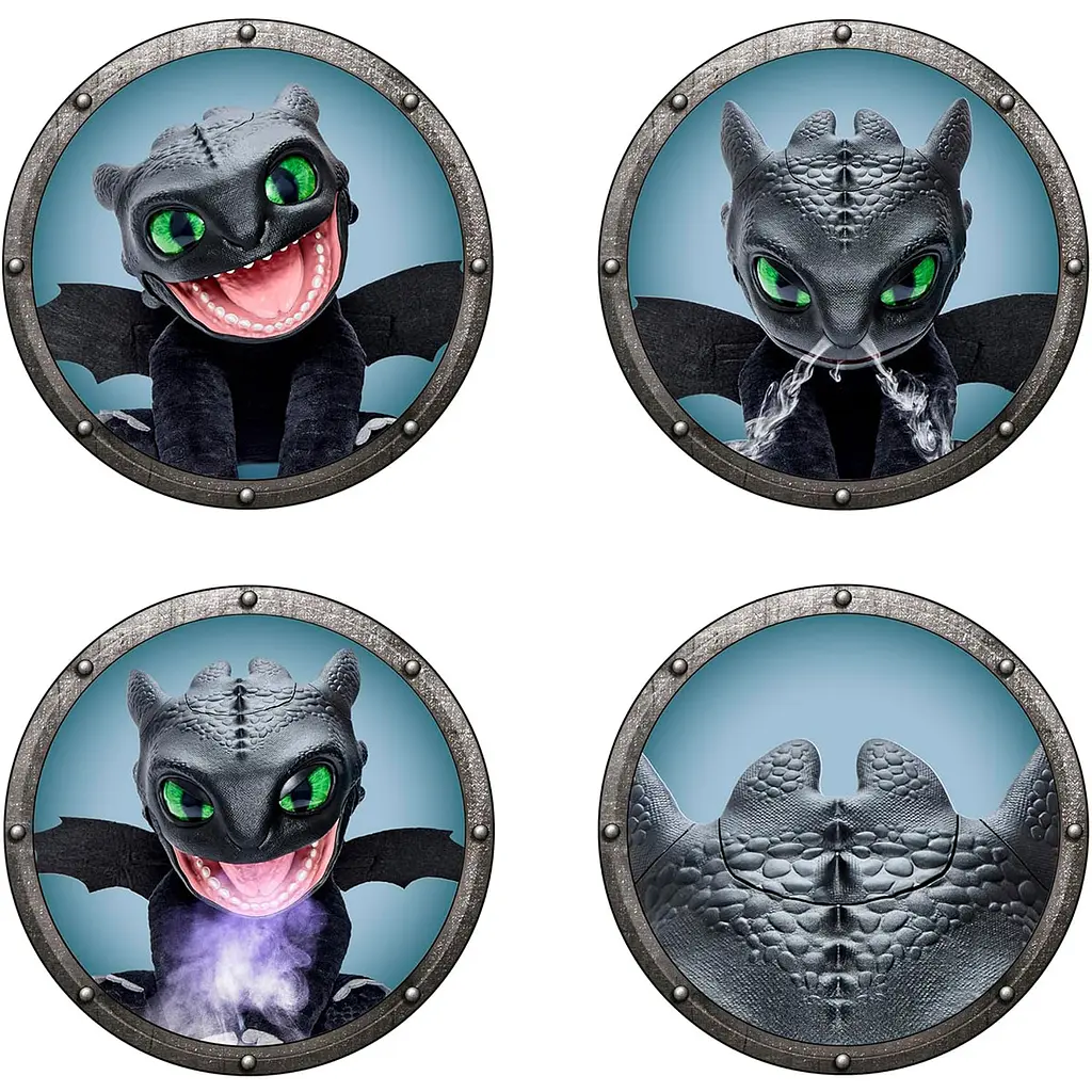 Інтерактивна м'яка іграшка Real Fx Puppetronic Беззубик (HTTYD-1001-01) by - фото 6