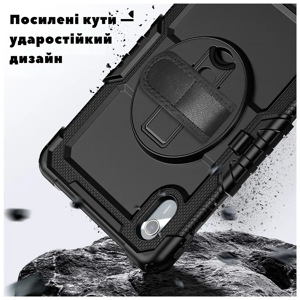 Чохол до планшета BeCover FortTab Lenovo Idea Tab/K11 (2nd Gen) TB336/Xiaoxin Pad (2025) 11" Black (714080) - фото 5