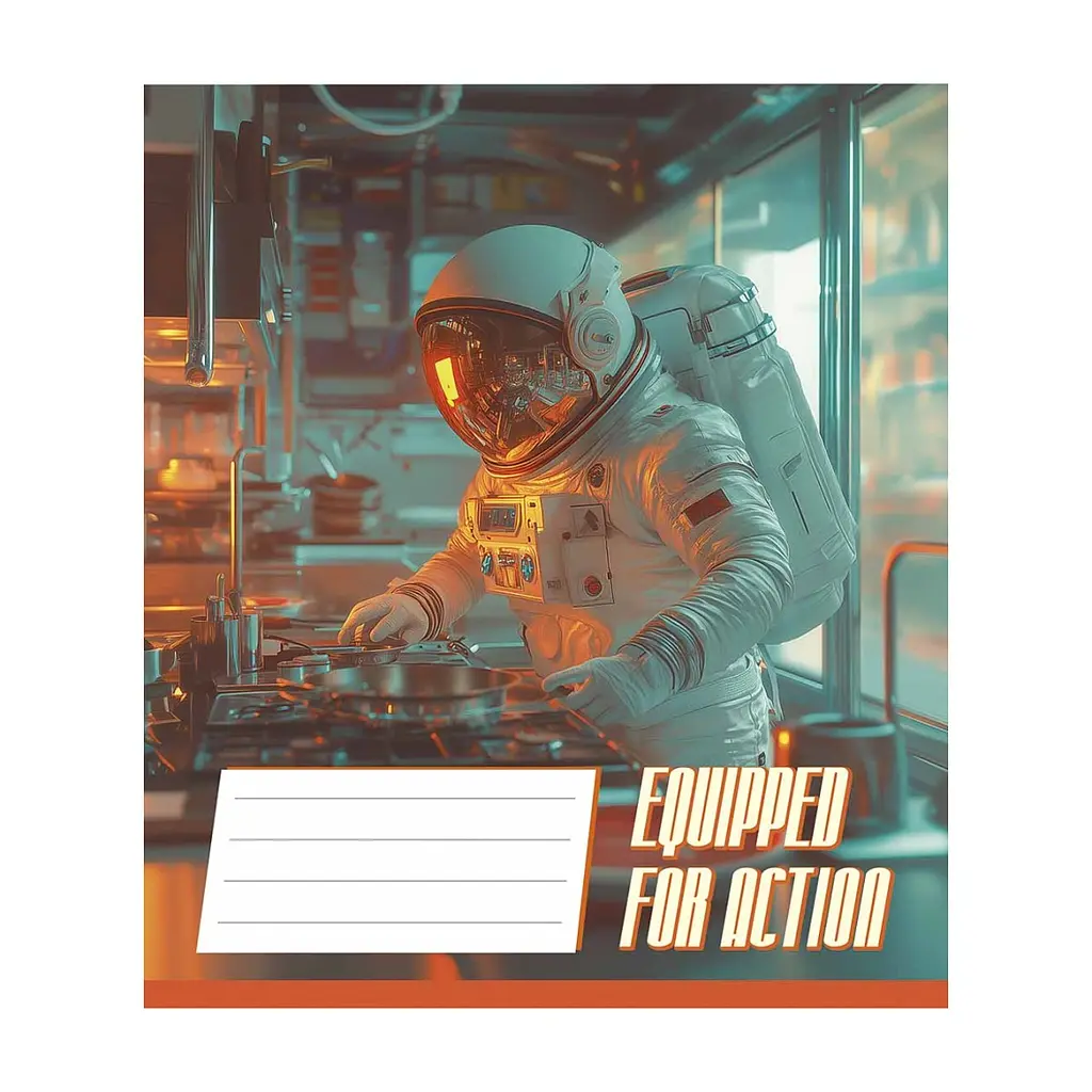 Тетрадь Школярик Equipped for action 48 листов клетка (048-3519K), в ассортименте - фото 3