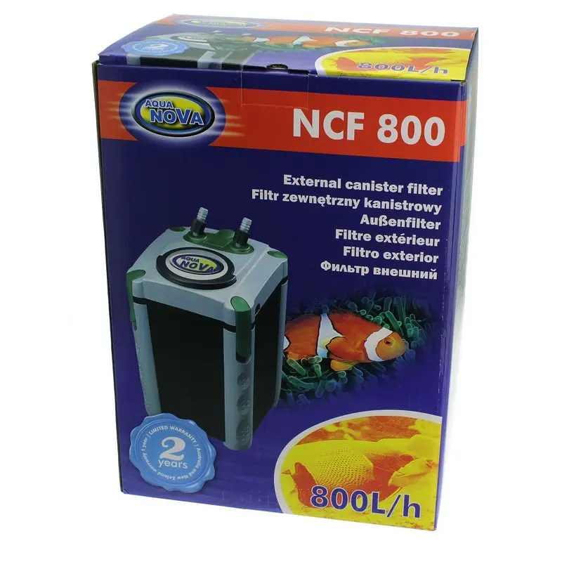 Зовнішній фільтр Aqua Nova до 200 л 800л/год (NCF-800) - фото 2