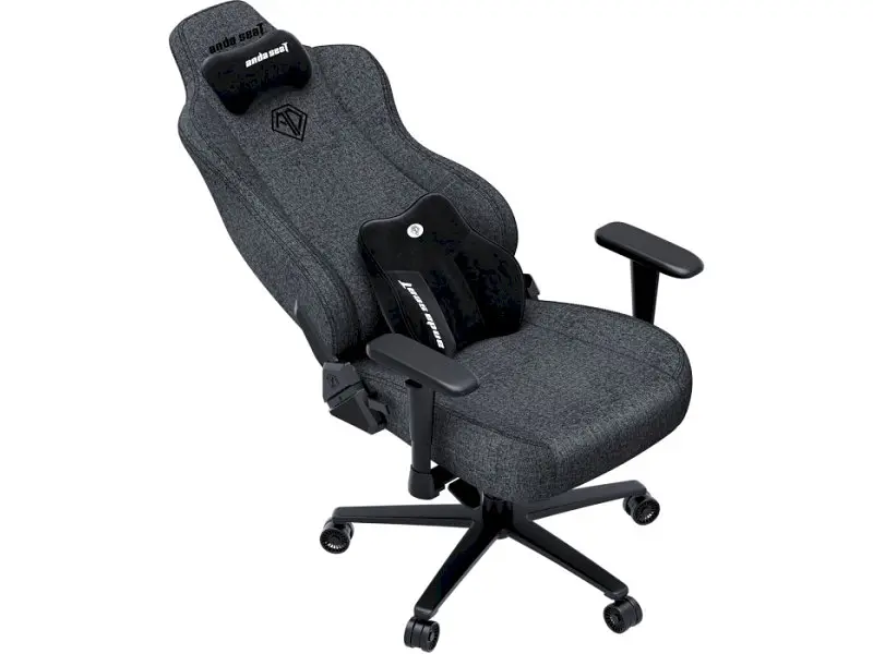 Комп'ютерне крісло для геймера Anda Seat Novis Plus XL Fabric Dark Grey (AD23YC-XL-01-GB-F-G04) - фото 4