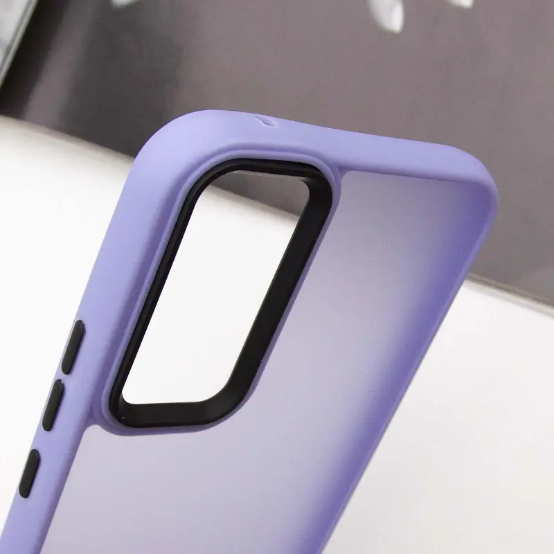Чехол TPU+PC+PC Lyon Frosted для Samsung Galaxy A15 4G/5G / M15 5G Purple - фото 4