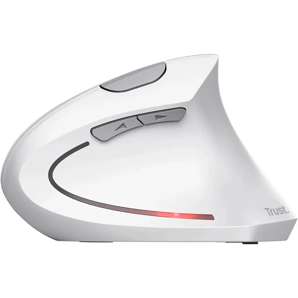 Миша Trust Verto Ergonomic Wireless White (25132) [127479] - фото 3
