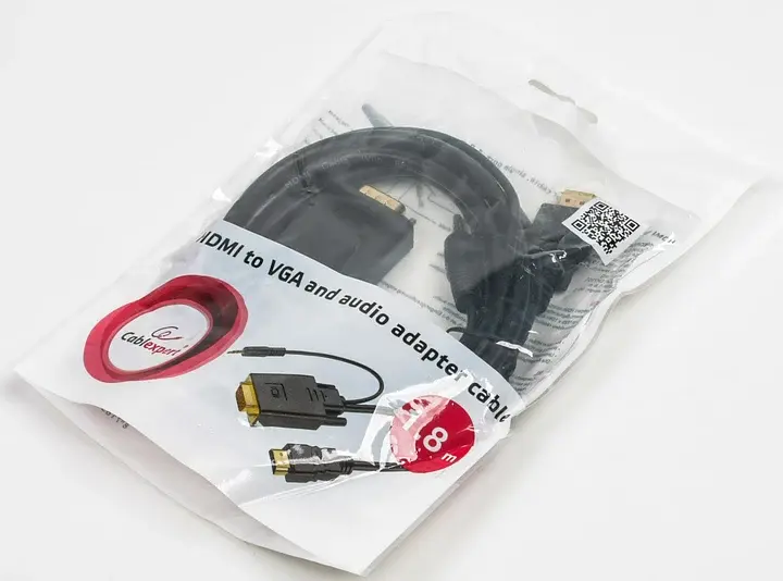 Адаптер HDMI to VGA і стерео-аудіо Cablexpert (A-HDMI-VGA-03-6) - фото 2