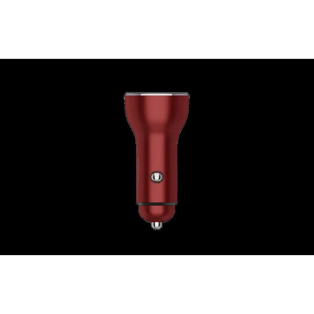 Автомобільний зарядний пристрій DK + кабель Warp Charge 2USB 40W (QK739) red - фото 7
