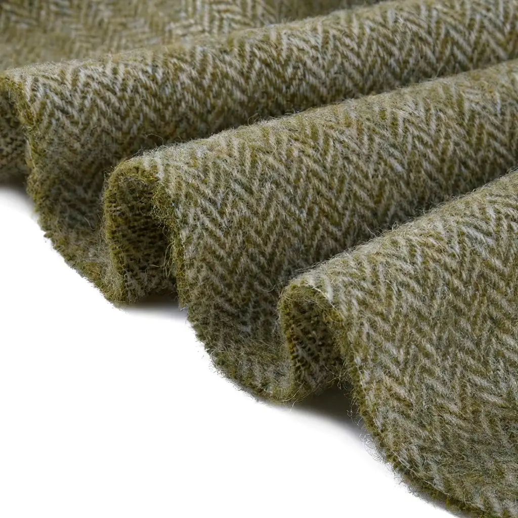 Плед Love You тревел вовняний Олива 140х200 см (6032P) - фото 3