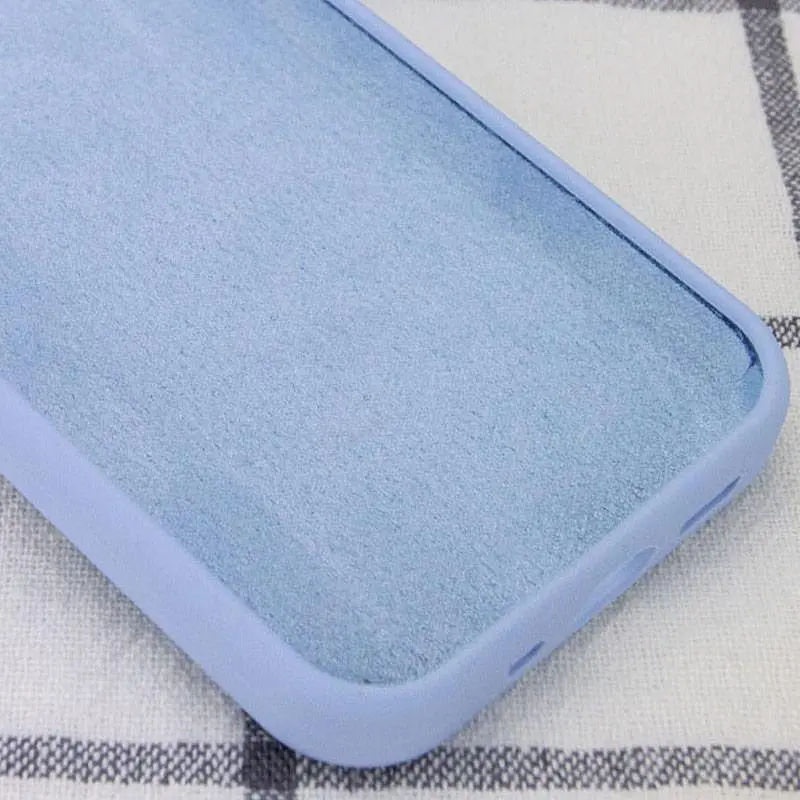 Чохол Silk Full Protective (AA) NO LOGO для Apple iPhone X / XS (5.8") Блакитний / Lilac Blue - фото 3