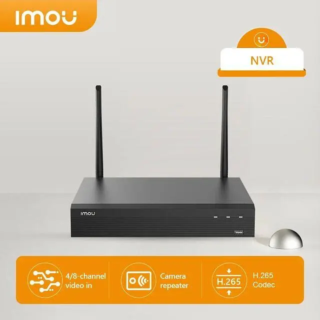 Відеореєстратор IMOU NVR 8 каналів IP Wi-Fi | Full HD 1080P - фото 2