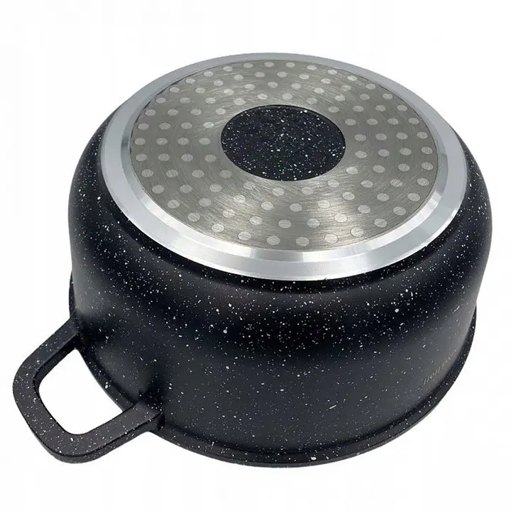 Каструля з мармуровим покриттям KingHoff KH-1595 24см 4.5л - фото 9