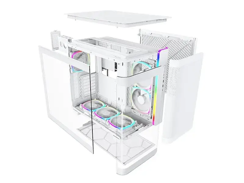 Корпус Montech King 65 Pro White - фото 7