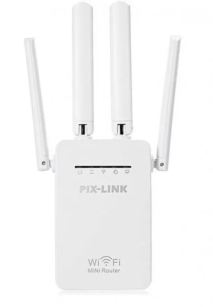 Wi-Fi роутер маршрутизатор 300 Мбіт/с Pix-link WR09 - фото 2