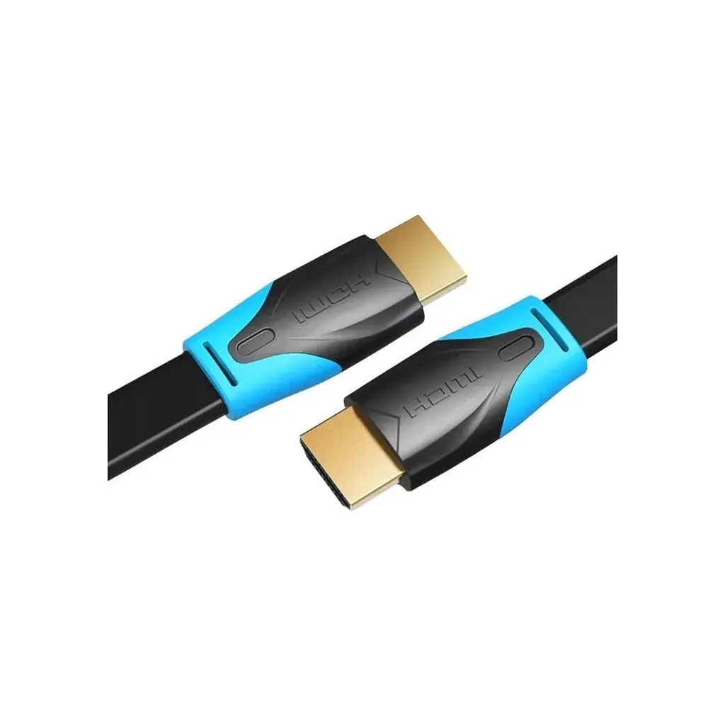 Кабель мультимедійний HDMI M to HDMI M 5.0m 4K30Hz black Vention (VAA-B02-L500) - фото 2