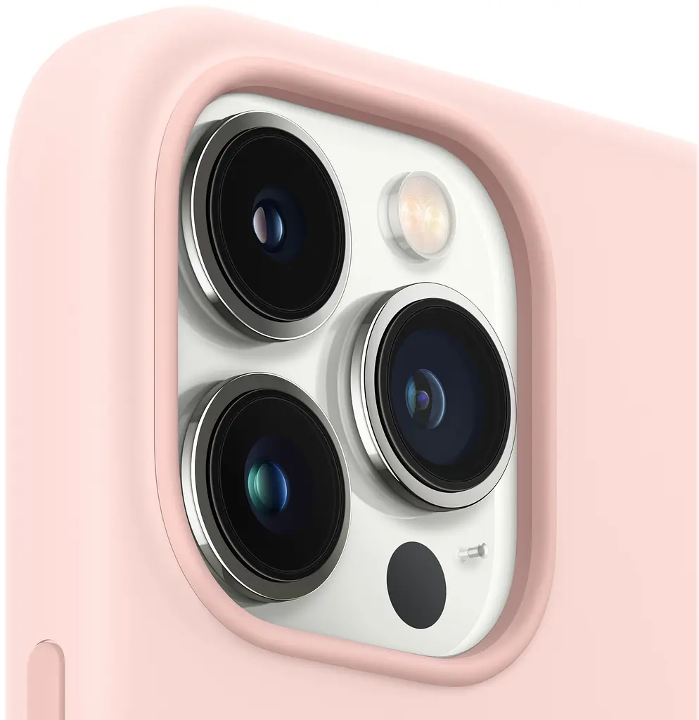 Чохол Silicone Case з MagSafe для Apple iPhone 13 Pro Max (6.7) (Chalk Pink) ААА [70504] - фото 3