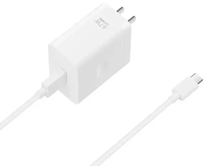 Зарядний пристрій - блок швидкої зарядки OPPO Supervooc 67W + кабель Type-A to Type-C (VCB7CACH) (EU) - фото 3