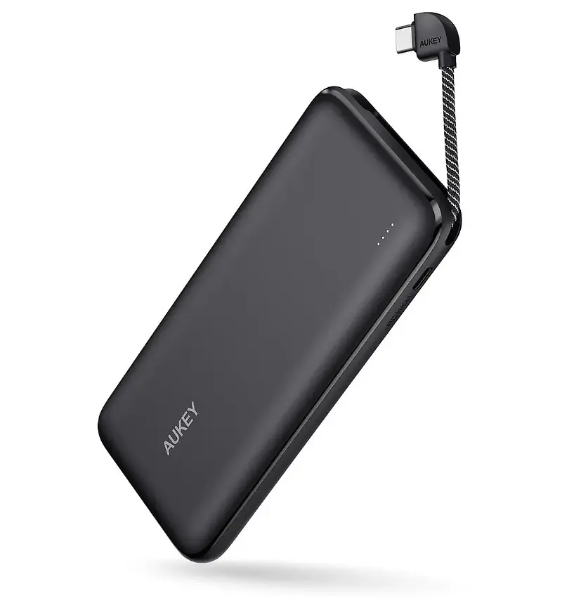Повербанк Powerbank Aukey PBN73C 10000mAh In Out Type-C Black