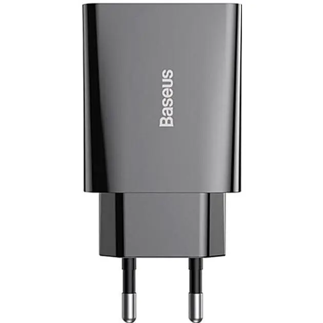 Зарядний пристрій Baseus Speed Mini Quick Charger 1C PD 3.0 20W (CCFS-SN01) - фото 2