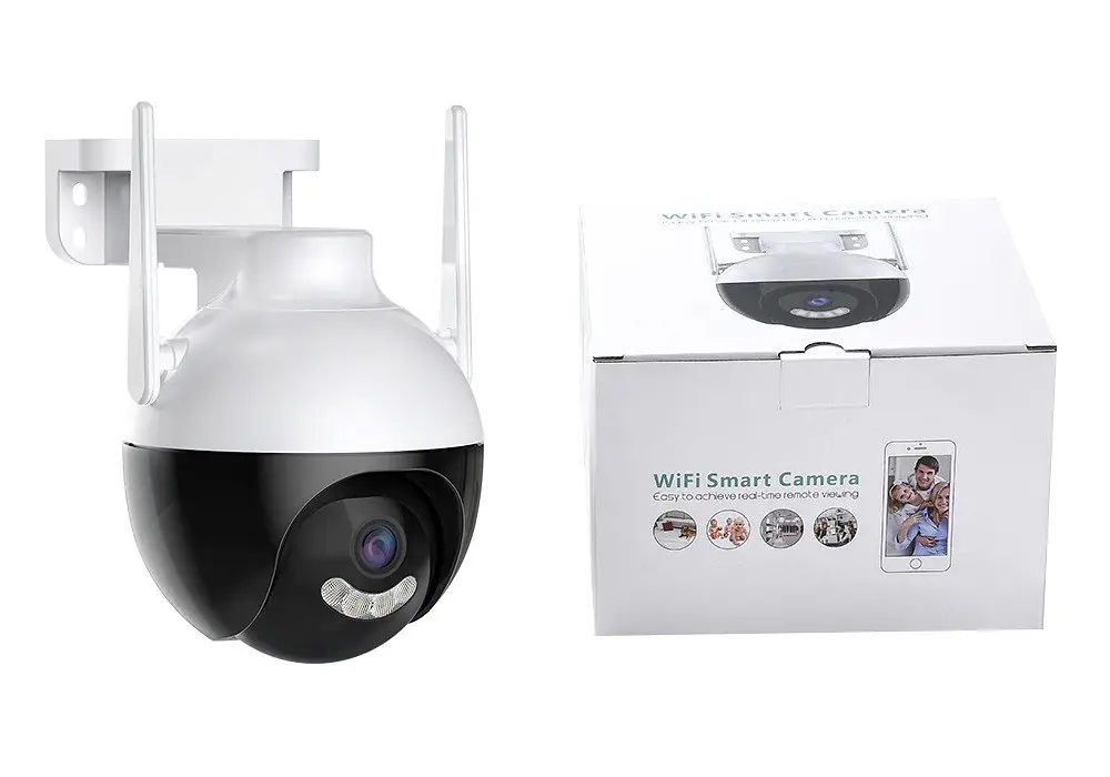 IP-камера відеоспостереження RIAS PT85 (iCSee APP) Wi-Fi HD вулична з віддаленим доступом White (3_02496) - фото 2