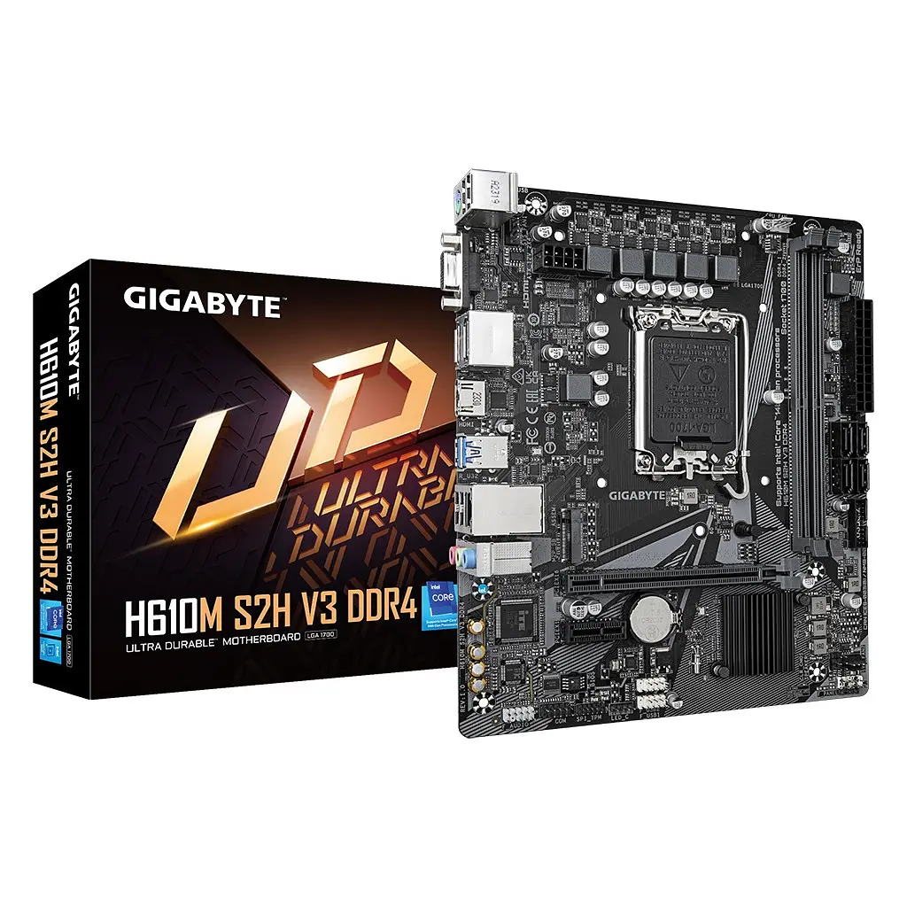 Материнська плата GIGABYTE H610M S2H V3 DDR4 - фото 5