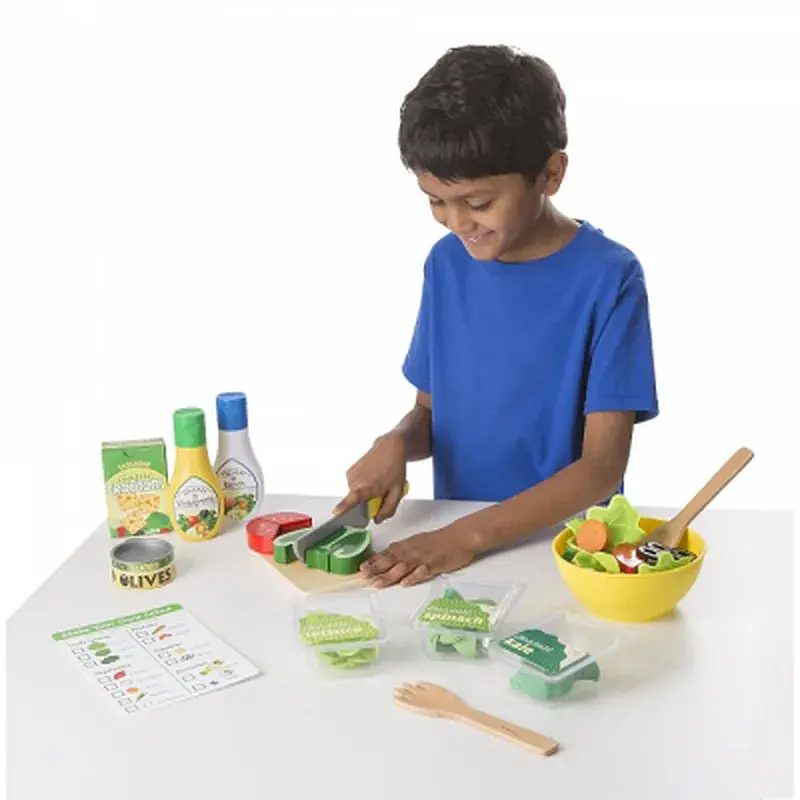 Ігровий набір Melissa&Doug Нарізка салату (MD19310) - фото 3