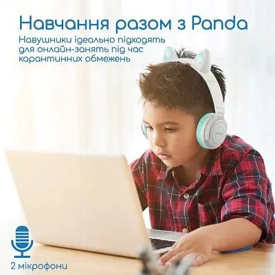 Наушники Promate Panda Aqua (panda.aqua) - фото 3