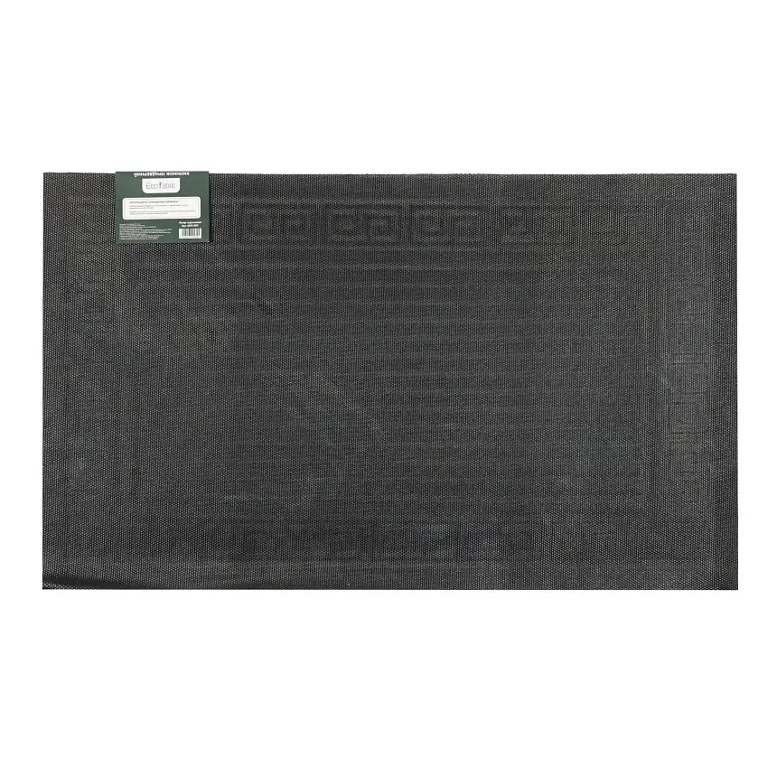 Килимок придверний Eco Fabric Смужки без кромки коричневий 45 х 75 см (4575-009) - фото 4