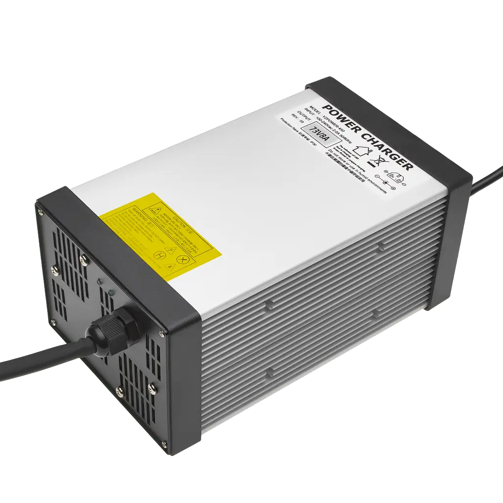 Зарядний пристрій для акумуляторів LiFePO4 60V (73V)-8A-480W - фото 5