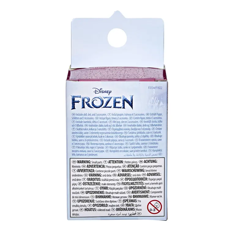 Ігровий набір Frozen Холодне Серце Twirlabouts Single Veh Oaken Санки (F1822_F3134) - фото 3