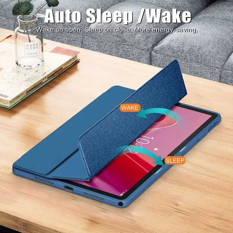 Чохол TPUCristal Pen holder Lenovo Tab M11 Xiaoxin Pad 2024 11 Синій - фото 4