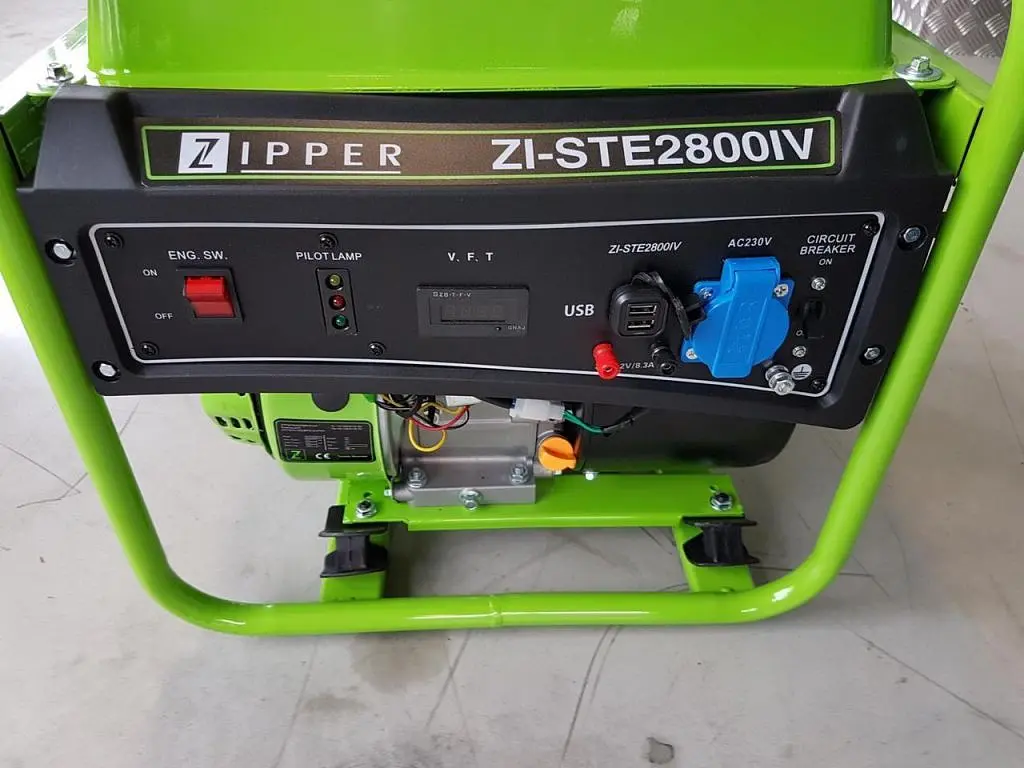 Генератор інверторний Zipper + газова плитка Orcamp CK-505 + електричний обігрівач Gardyer HE2000 та лійка (ZI-STE2800) - фото 5