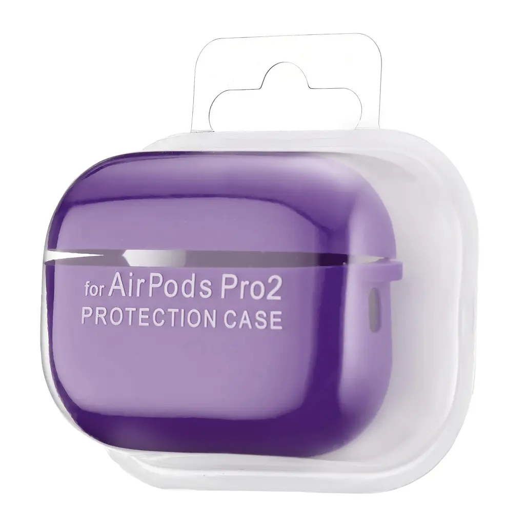Чохол Silicone Case 2,5mm with microfiber for AirPods Pro 2 Purple - фото 2