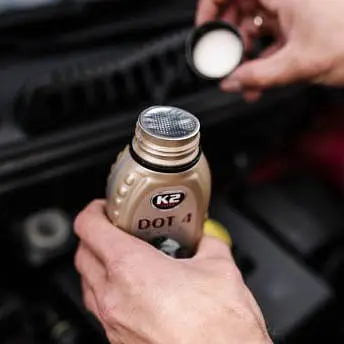 Гальмівна рідина K2 Dot-4 Brake Fluid 500 мл (T1041) Оригінал - фото 2