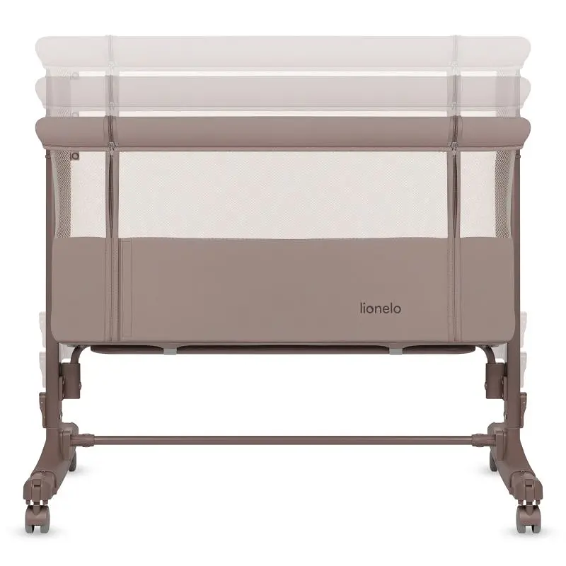 Приставная кроватка Lionelo Aurora 3 в 1 Beige Taupe (LO-AURORA BEIGE TAUPE) - фото 16
