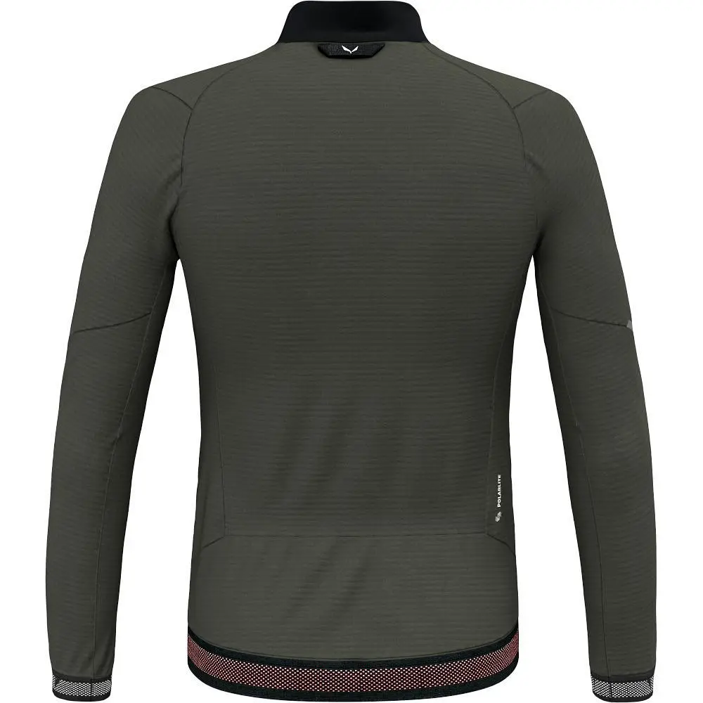 Флисовая кофта Salewa Pedroc PL 2 M Jacket L Темно-оливковая (1054-013.012.1128) - фото 2