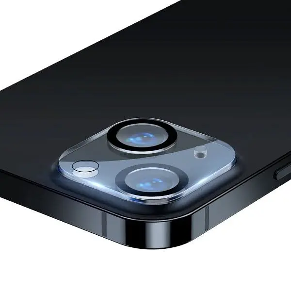 Захисне скло на камеру Baseus для Apple iPhone 13 Mini/13 Transparent 2шт [SGQK000002] [85694] - фото 4
