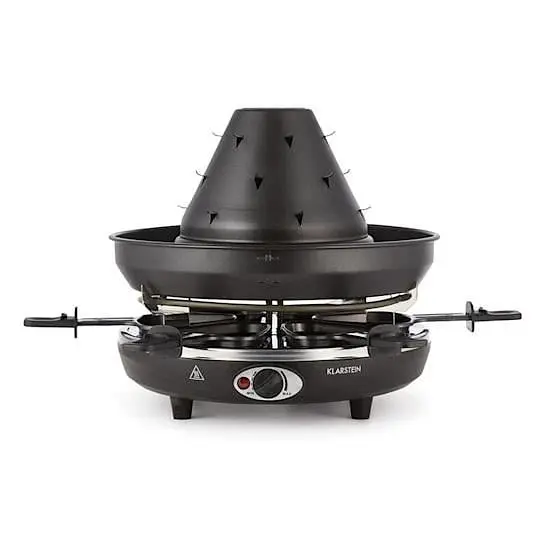 Раклет гриль Klarstein Taste Volcano 2-в-1 1500 Вт (10030307) - фото 2