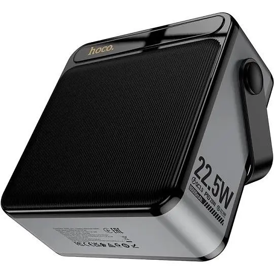 Зовнішній акумулятор Hoco J161 80000mAh 22.5W Black [156840] - фото 2