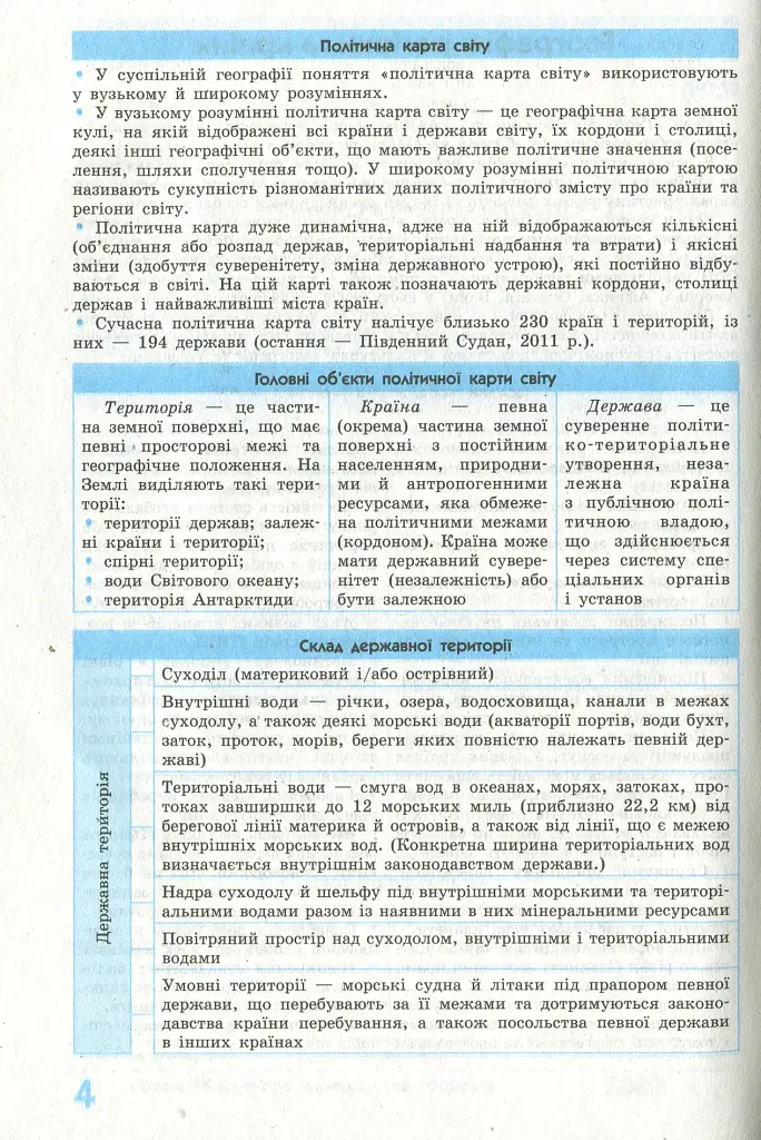 Рятівник 2.0. Географія у визначеннях, таблицях і схемах. 10-11 клас - Галина Довгань - фото 5