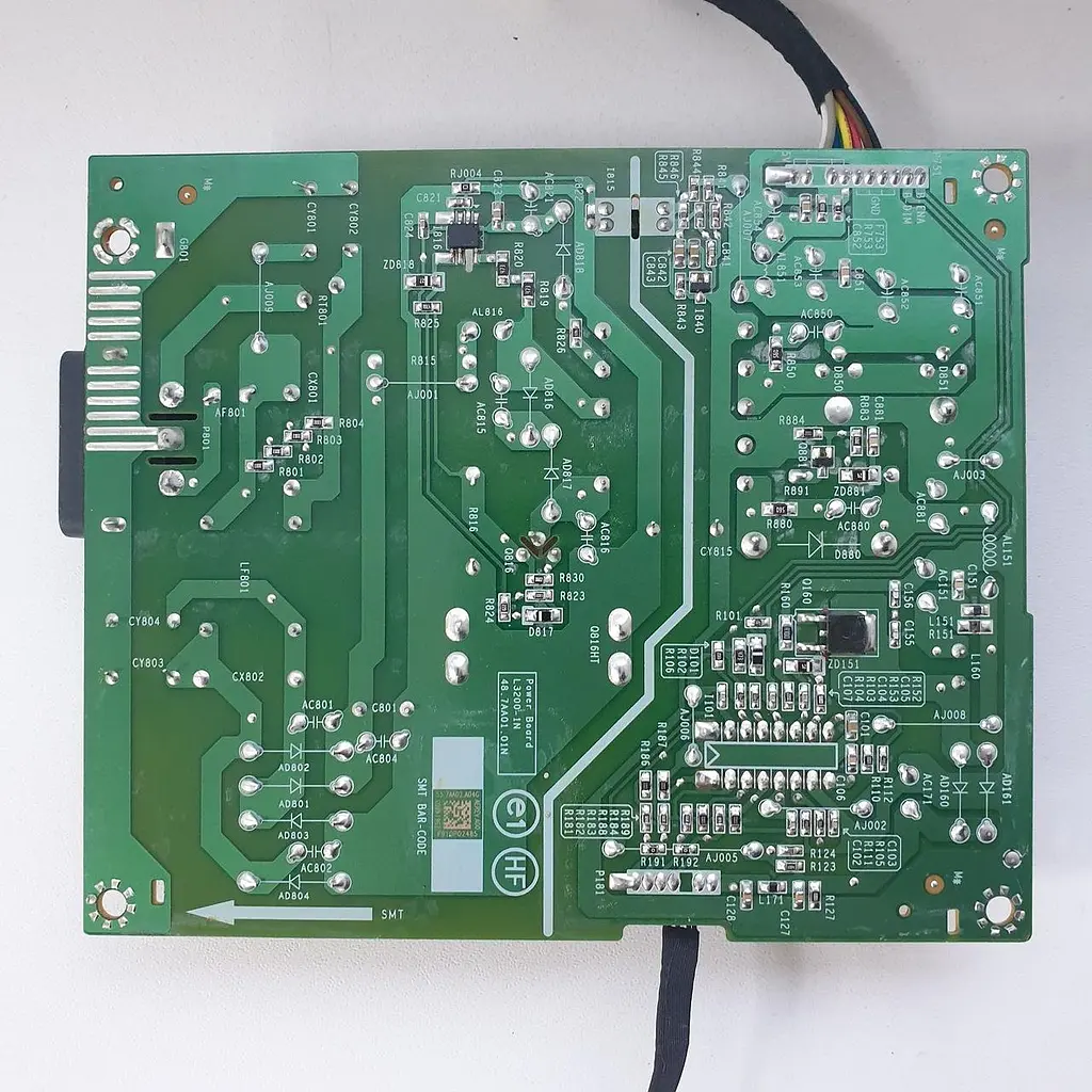 Блок питания монитора DELL P2314HT (L3200-1N 48.7AA01.01N) "Б/У" - фото 2