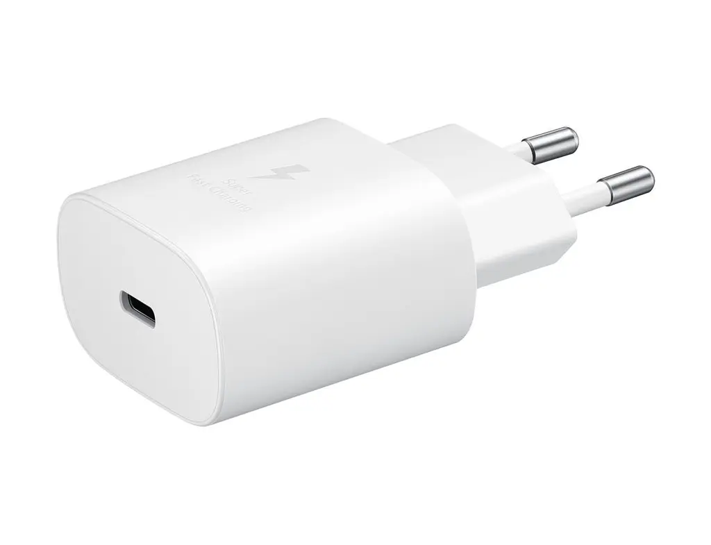 Мережевий зарядний пристрій Samsung 25W PD Wall Charger + Cable USB-C to USB-C White (EP-TA800XWEGRU) [59958] - фото 3