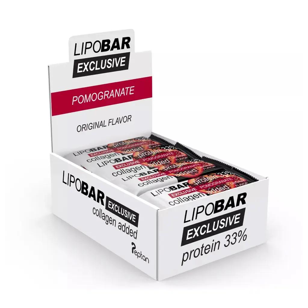 Lipobar Exclusive — 20 × 50 г Pomegranate