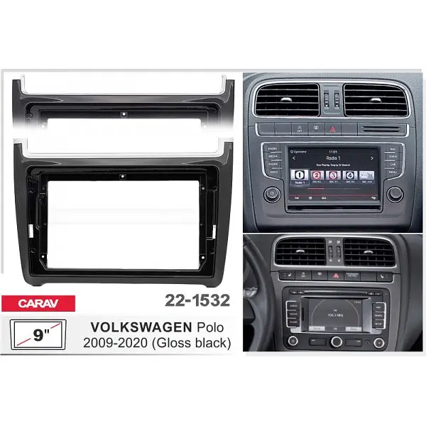 Переходная рамка Volkswagen Polo Carav 22-1532 - фото 7