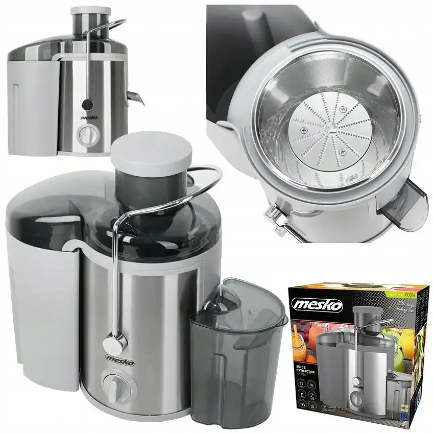 Соковитискач Mesko MS 4126G grey - фото 2