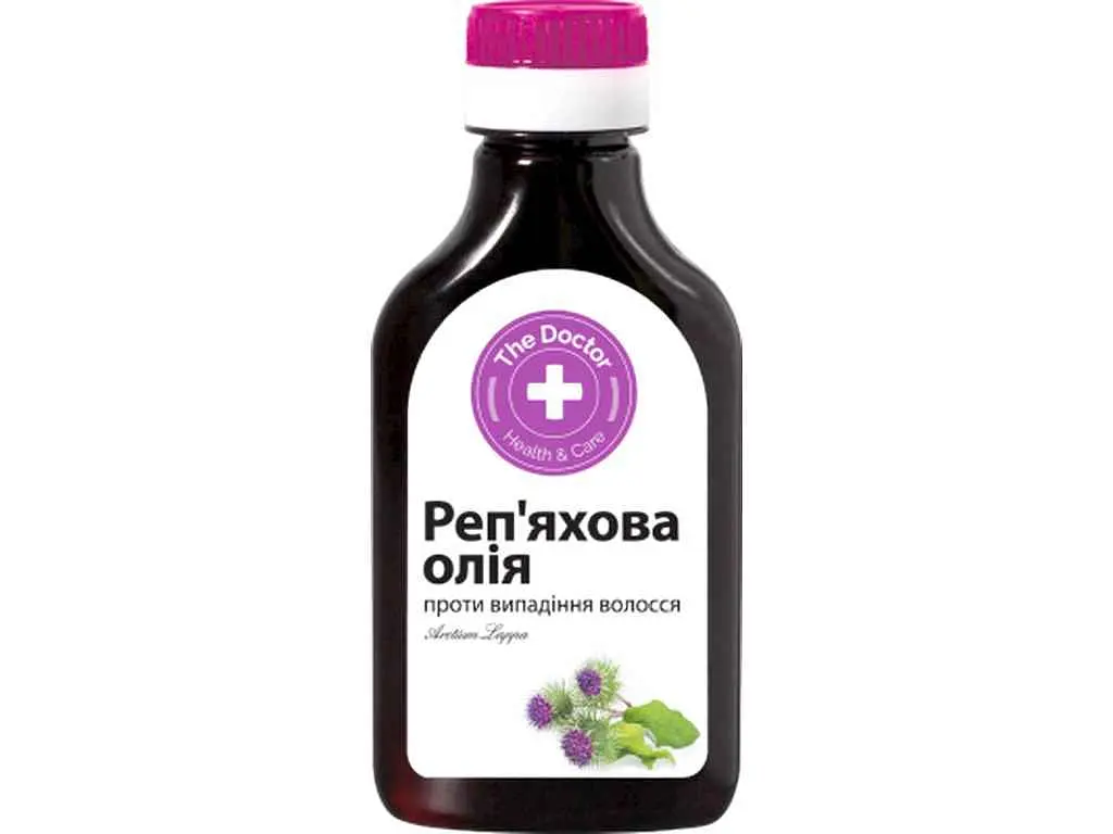 Олія для волосся THE DOCTOR HEALTH & CARE 100мл Реп'яхова Проти випадіння