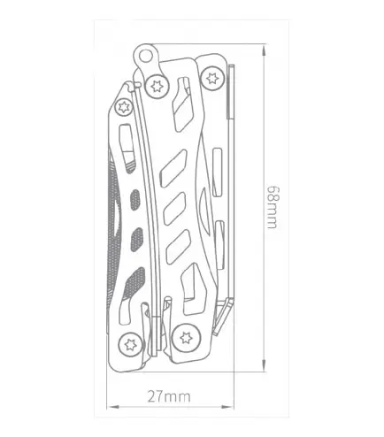 Мультитул Nextool Xiaomini Flagship NE20122 Black - фото 3