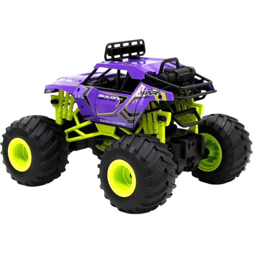 Машинка на радиоуправлении Sulong Toys 1:16 Bigfoot Off-Road Violet (SL-358RHV) [114148] - фото 6