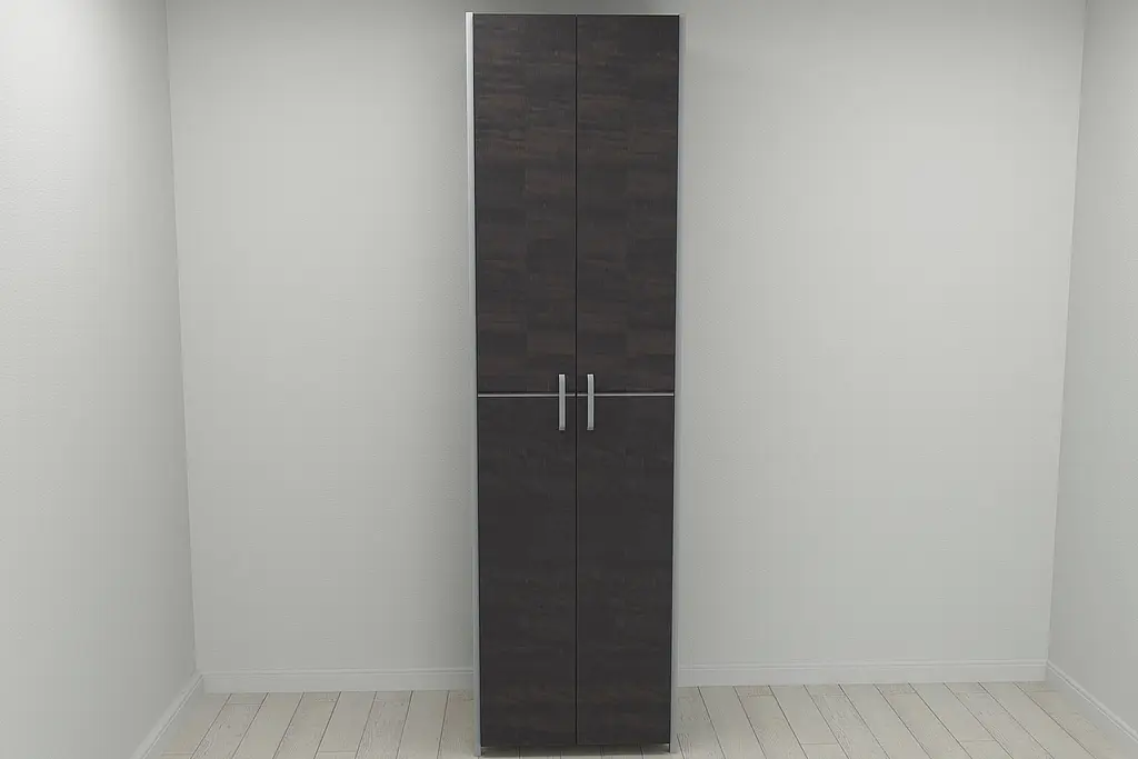 Шафа Гардероб Уні секція 7 серії Конект Ferrum-decor 220x60x50см Сірий метал ДСП Венге Магія 16 мм (FRD-104564) - фото 8