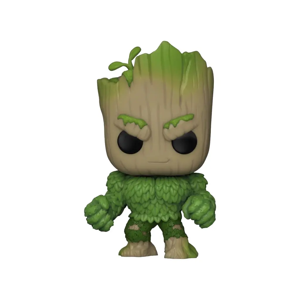 Фігурка Funko Pop Марвел Грут Халк We are Groot Groot As Hulk 10 см FP WG GAH 1397 - фото 2