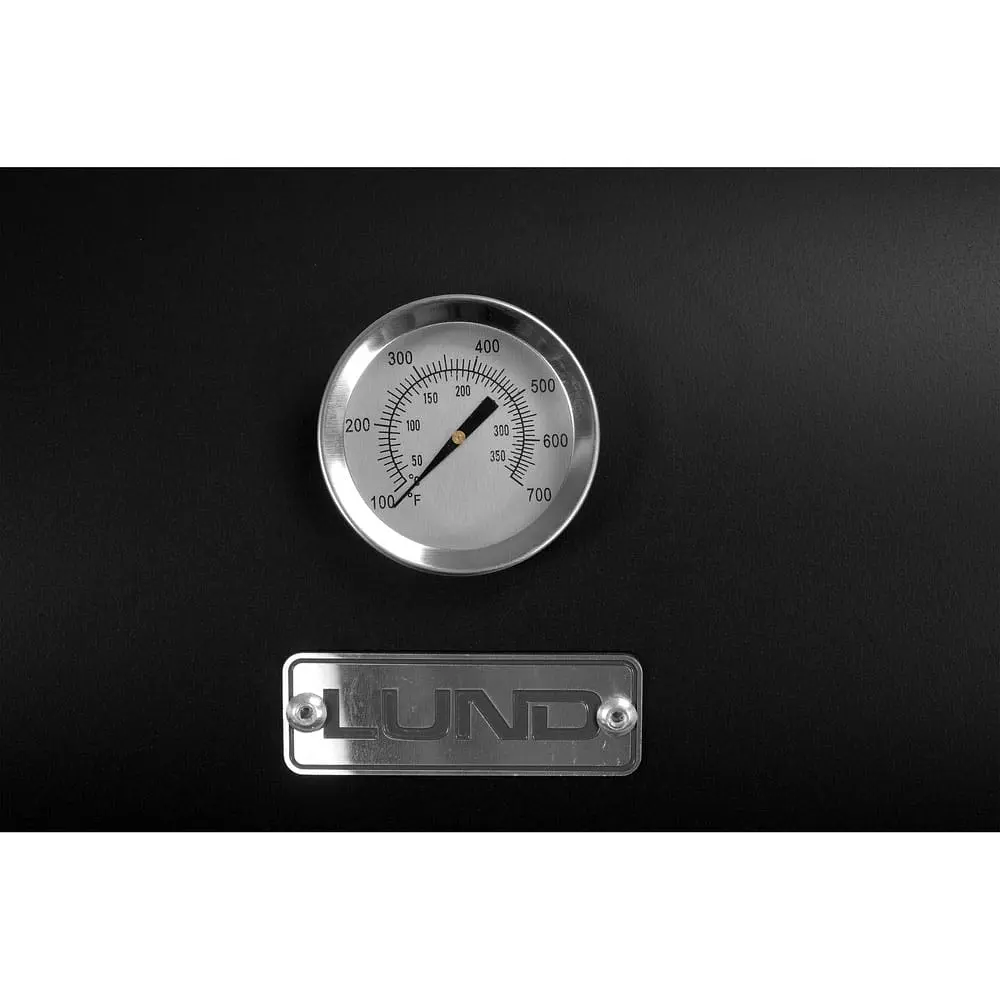 Гриль вугільний Lund 2-секційний 112 x 63 x 123 см (99909) - фото 12
