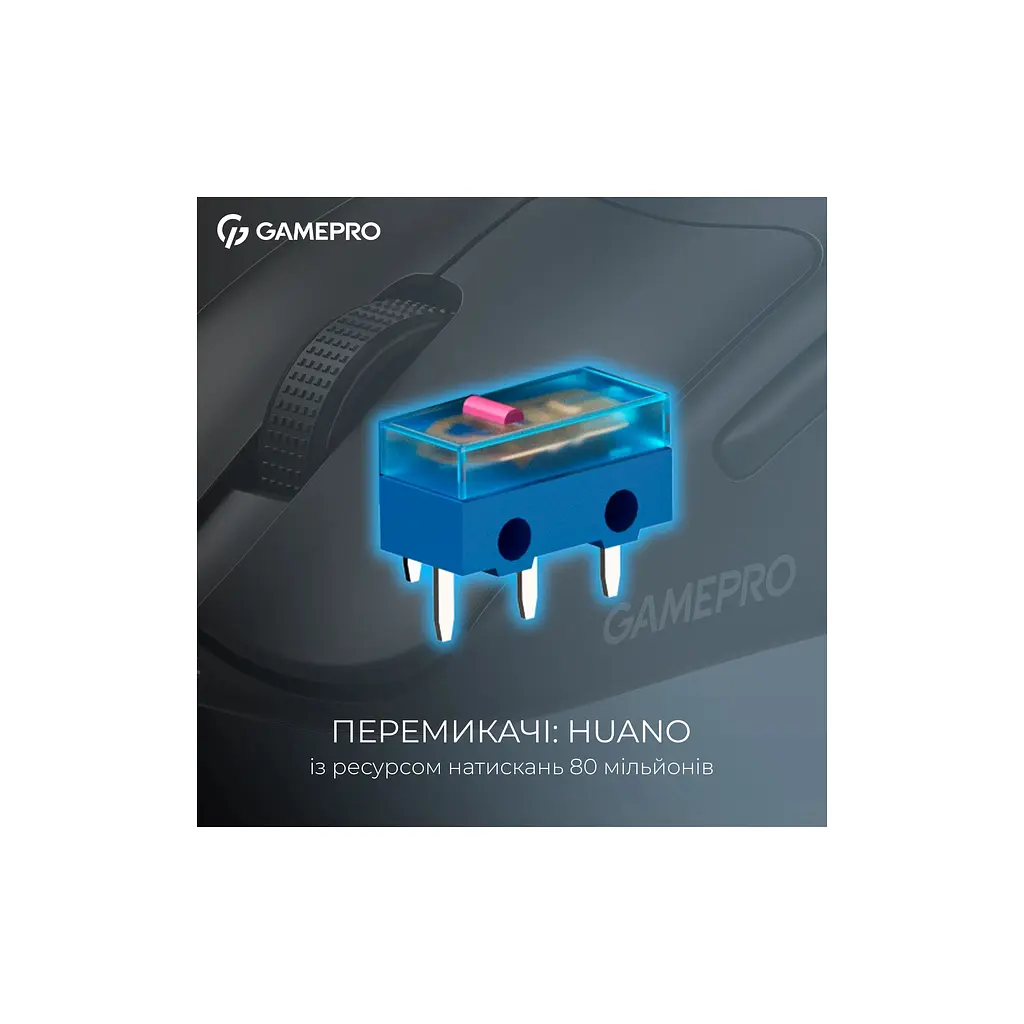 Мишка GamePro Asgard Surt Wireless/Bluetooth/USB Black (GM017B) - фото 2