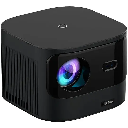 Проєктор H96 MAX B12 LED LCD FullHD 330AL 16:9 H700 2G/16G Android 11.0 HDMI WiFi BT чорний - фото 2